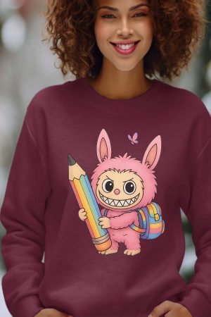 Sweat Col Rond Femme en Gros | School lab