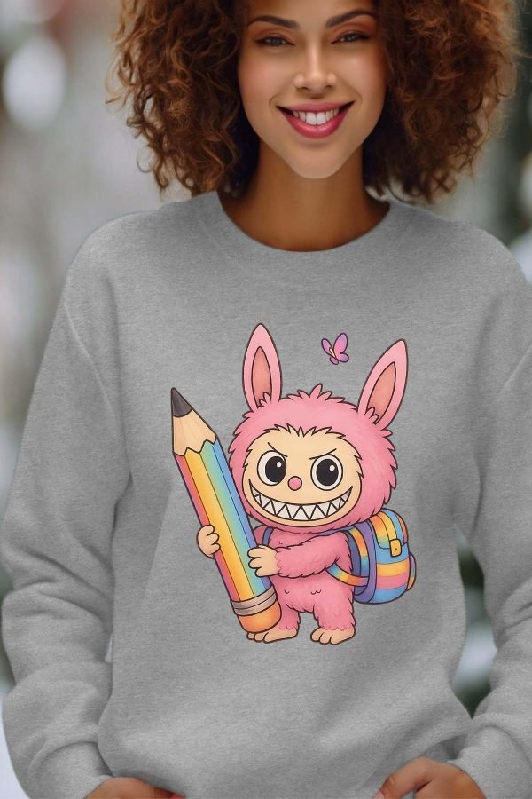 Sweat Col Rond Femme en Gros | School lab