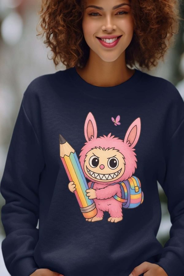 Sweat Col Rond Femme en Gros | School lab