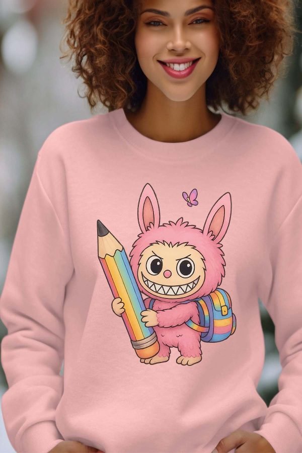 Sweat Col Rond Femme en Gros | School lab