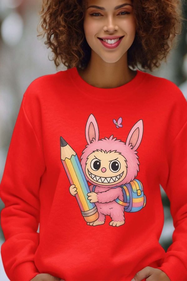 Sweat Col Rond Femme en Gros | School lab