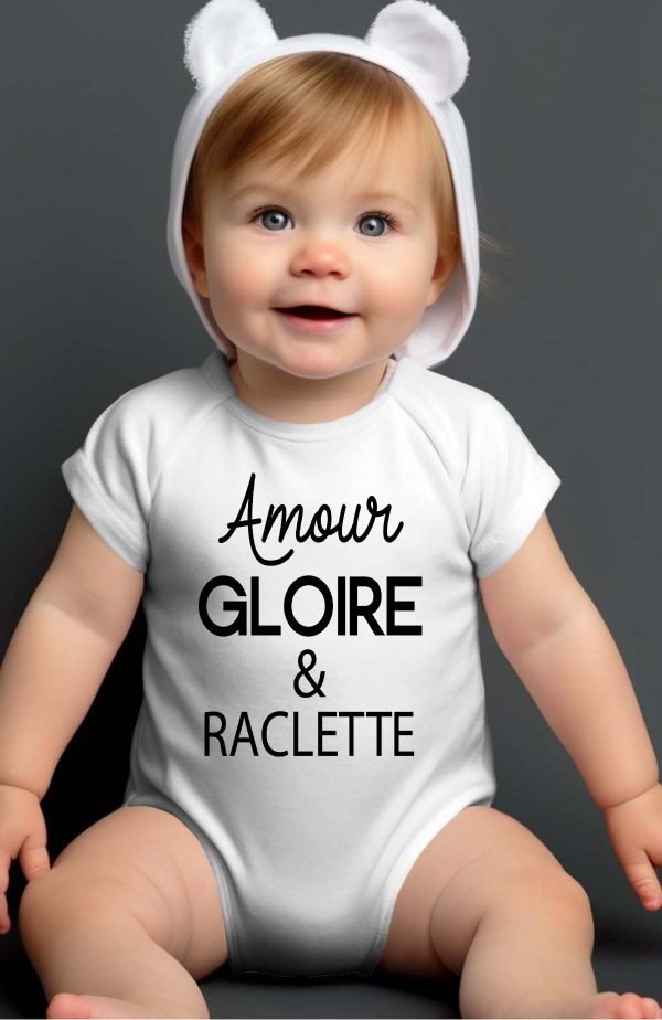 Body Bébé en Gros | Amour gloire raclette