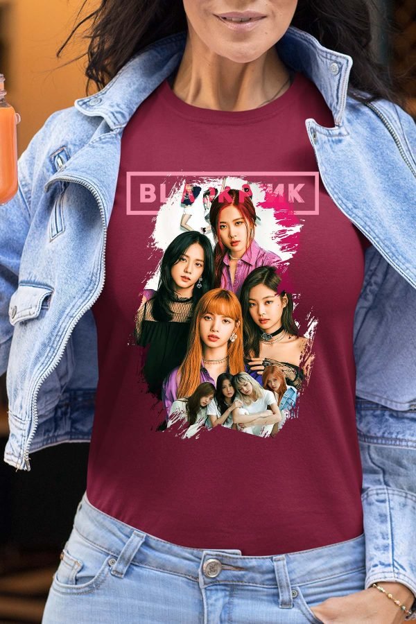 BLACKPINK 3  - Tshirt Femme