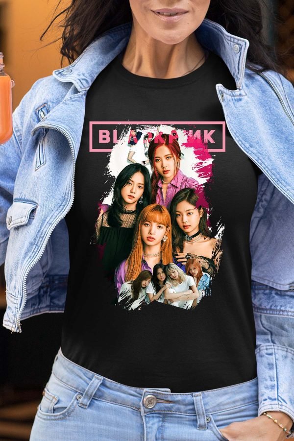 BLACKPINK 3  - Tshirt Femme