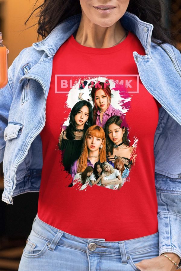 BLACKPINK 3  - Tshirt Femme