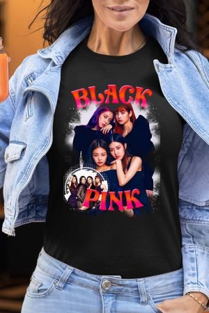 BLACKPINK 4  - Tshirt Femme