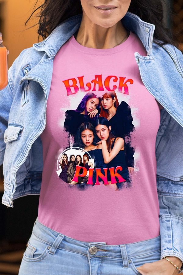 BLACKPINK 4  - Tshirt Femme