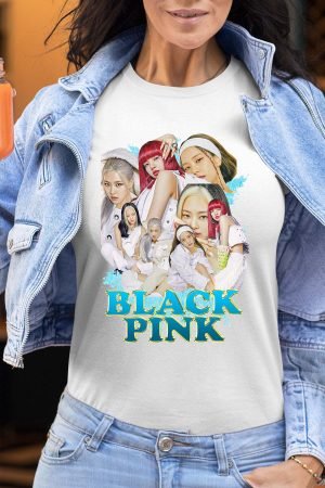 BLACKPINK 8  - Tshirt Femme