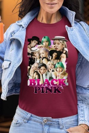 BLACKPINK 9  - Tshirt Femme