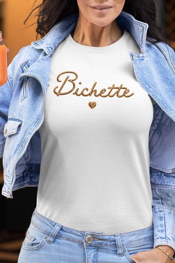 Bichette brod - Tshirt Femme