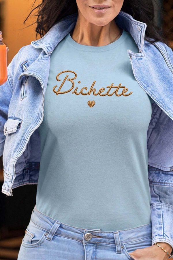 Bichette brod - Tshirt Femme
