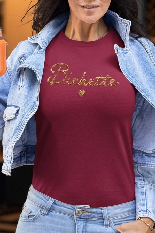 Bichette brod - Tshirt Femme