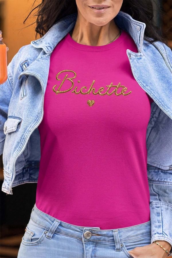 Bichette brod - Tshirt Femme