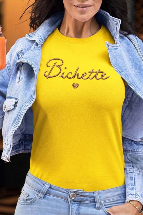 Bichette brod - Tshirt Femme