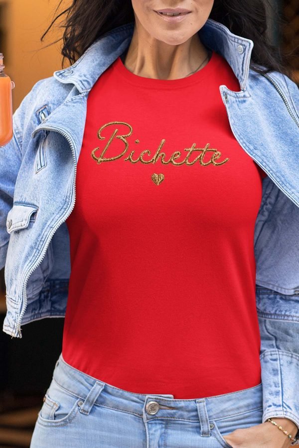 Bichette brod - Tshirt Femme