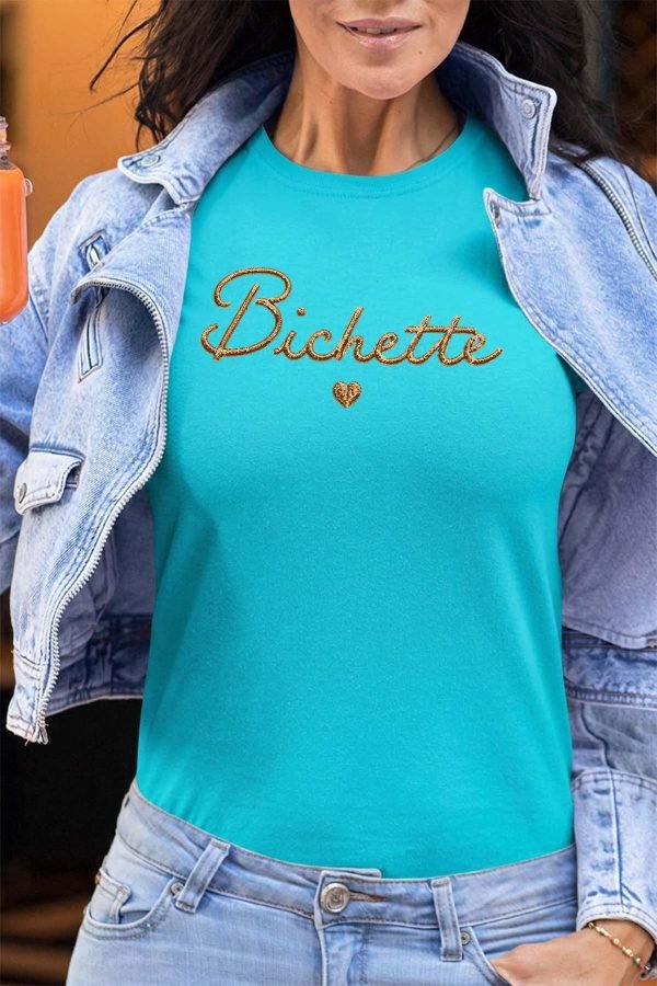 Bichette brod - Tshirt Femme