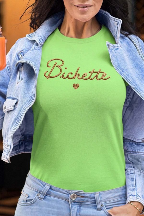 Bichette brod - Tshirt Femme