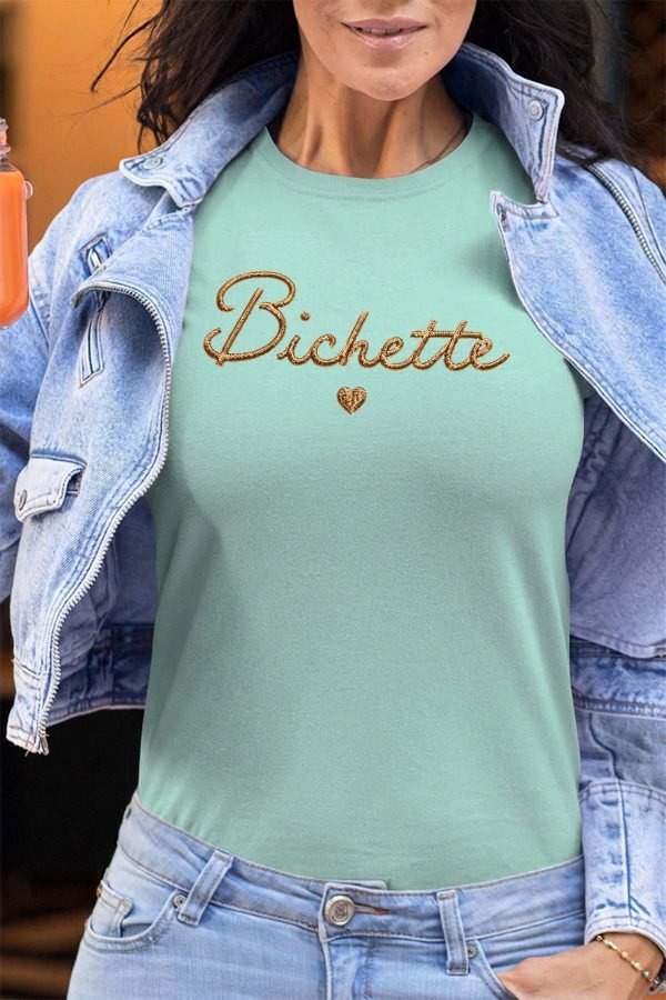 Bichette brod - Tshirt Femme