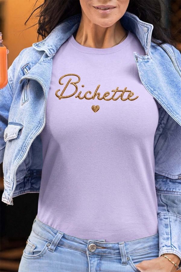 Bichette brod - Tshirt Femme