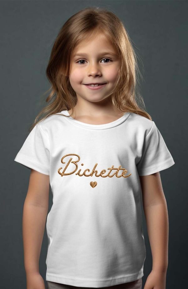 T-shirt Fille en Gros | Bichette brod