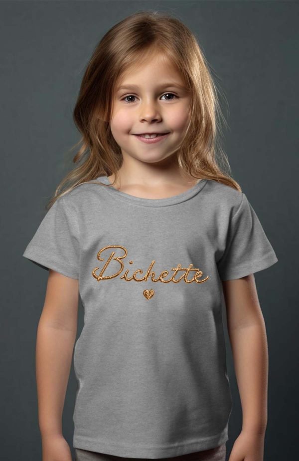 T-shirt Fille en Gros | Bichette brod