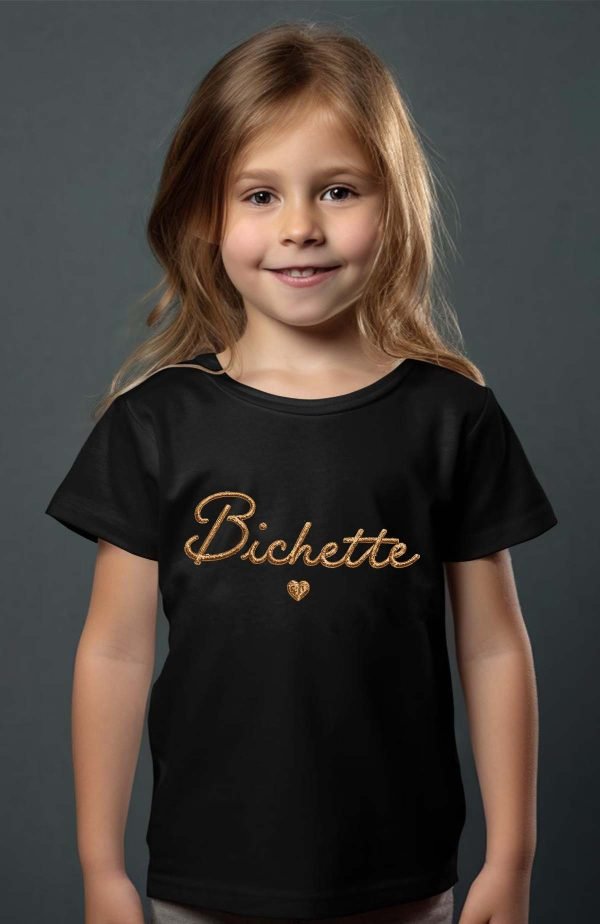 T-shirt Fille en Gros | Bichette brod