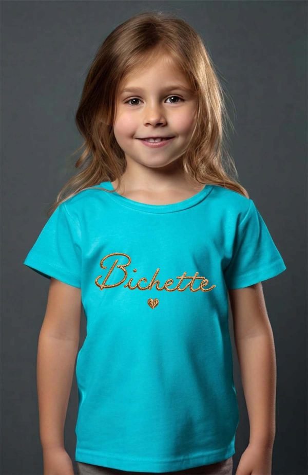 T-shirt Fille en Gros | Bichette brod