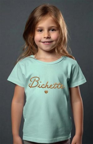 T-shirt Fille en Gros | Bichette brod