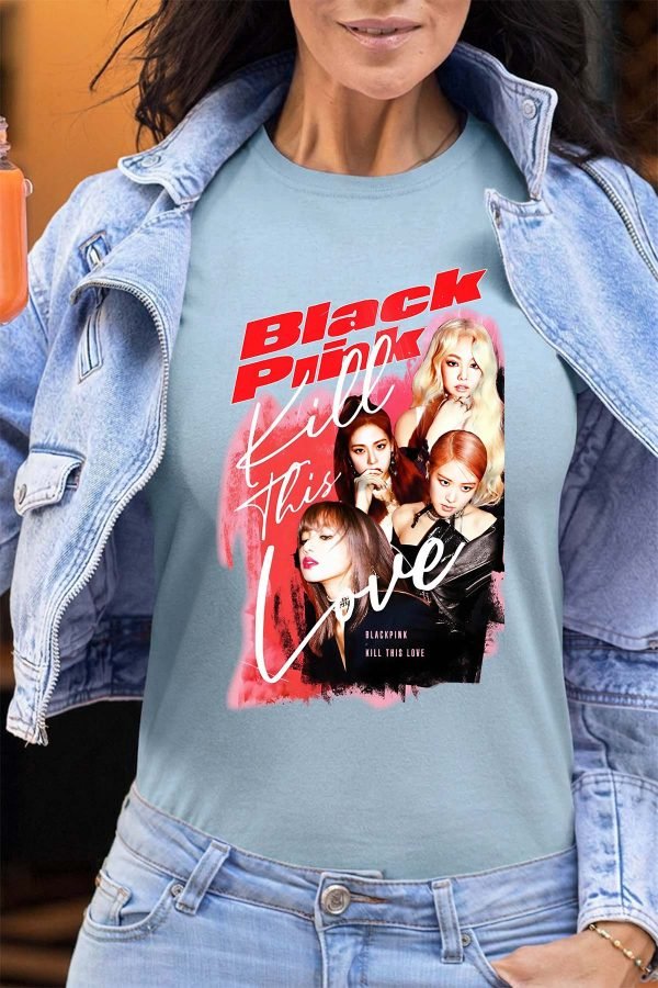 Black pink Bootleg 02 - Tshirt Femme