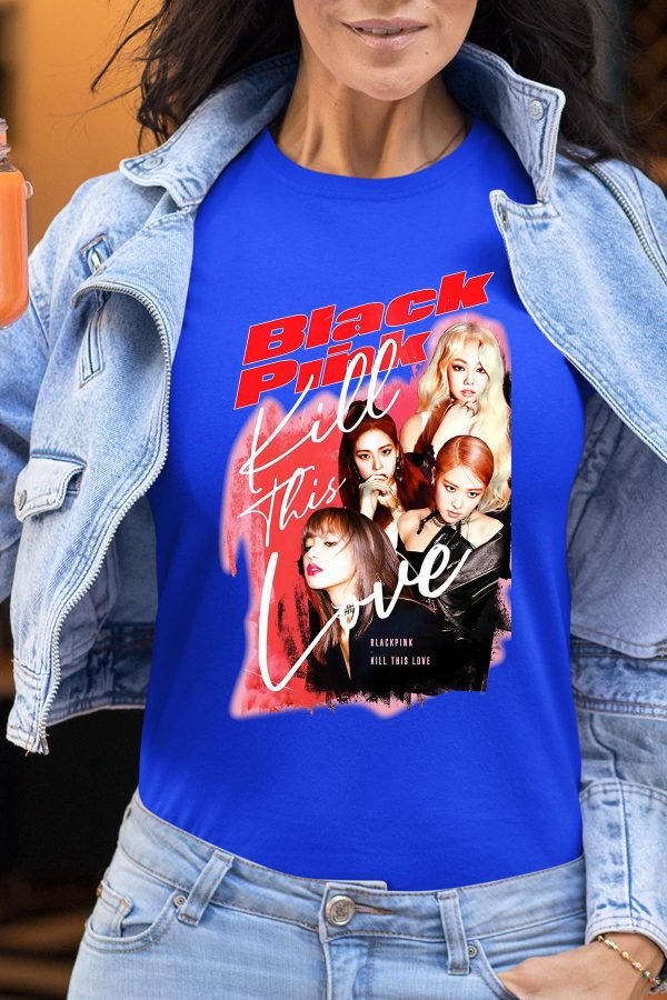 Black pink Bootleg 02 - Tshirt Femme