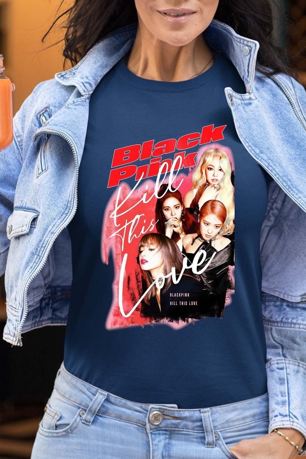 Black pink Bootleg 02 - Tshirt Femme