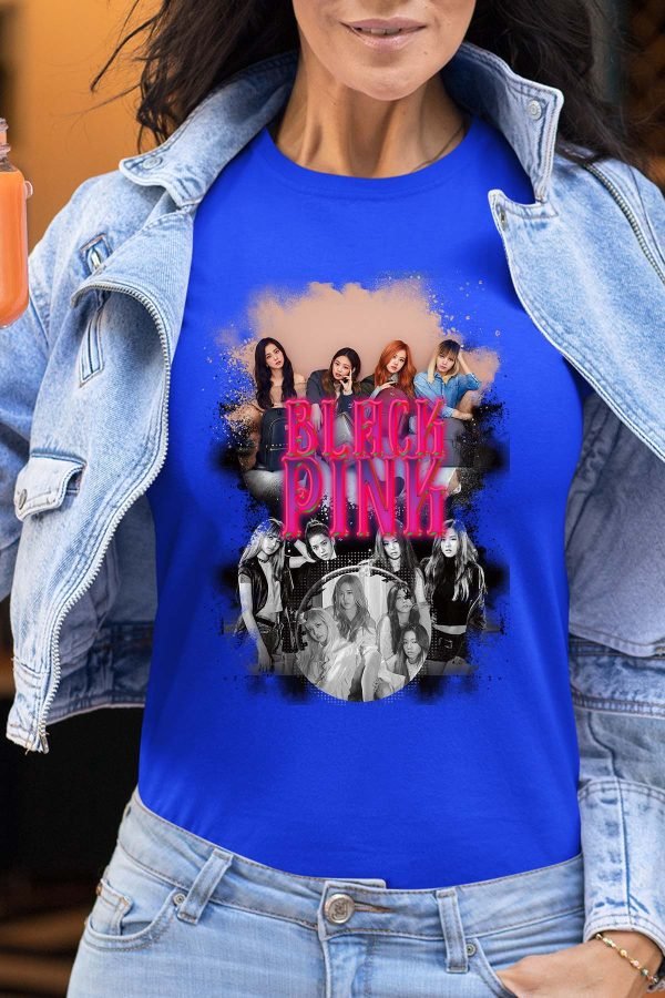 Black pink Bootleg 03 - Tshirt Femme