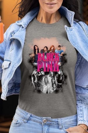 Black pink Bootleg 03 - Tshirt Femme