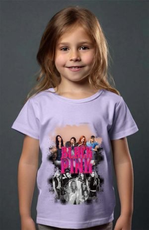 T-shirt Fille en Gros | Black pink Bootleg 03