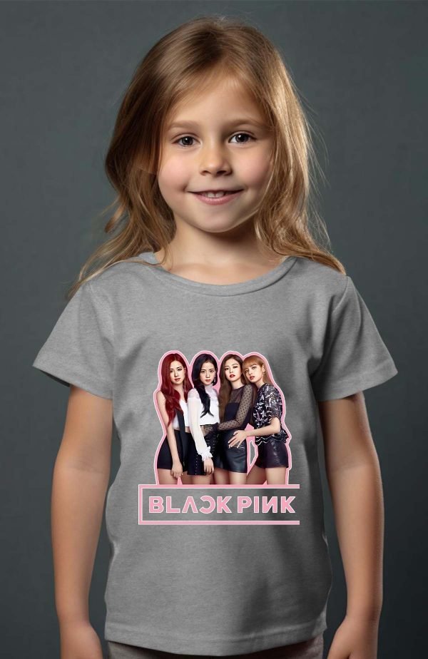 T-shirt Fille en Gros | Black pink Girls fun