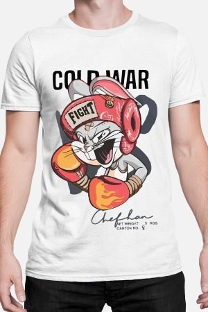 Bugs Cold War – Tshirt Homme – Blanc