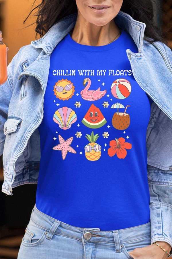 Chillin floats - Tshirt Femme