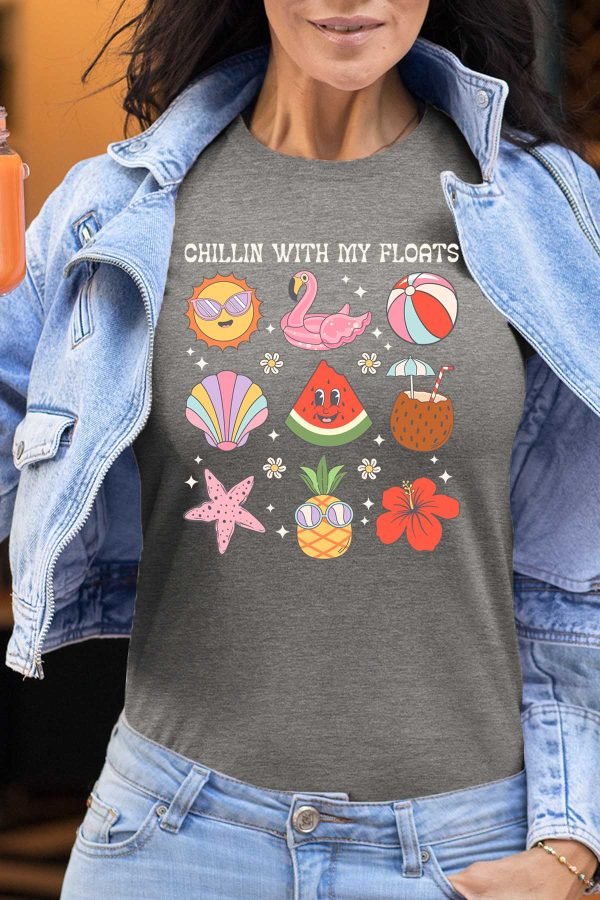 Chillin floats - Tshirt Femme