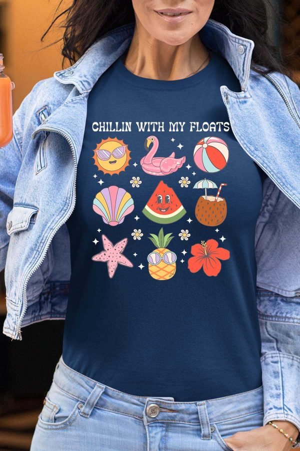 Chillin floats - Tshirt Femme