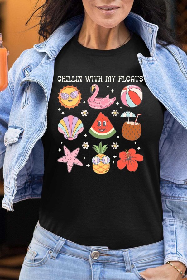Chillin floats - Tshirt Femme