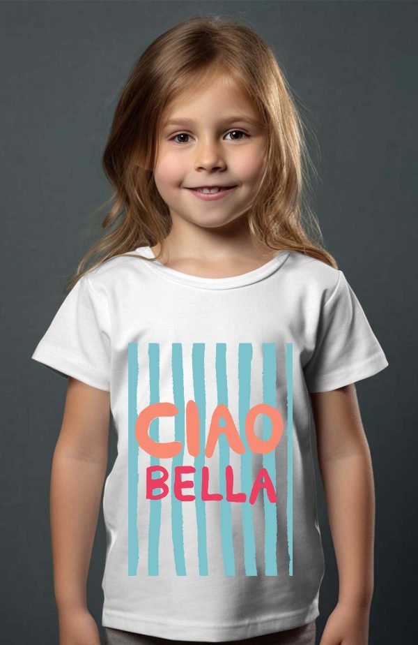 T-shirt Fille en Gros | Ciao Bella