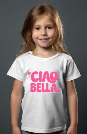 T-shirt Fille en Gros | Ciao Bella star