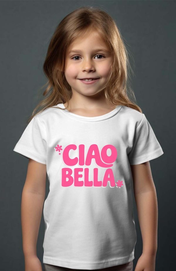 T-shirt Fille en Gros | Ciao Bella star