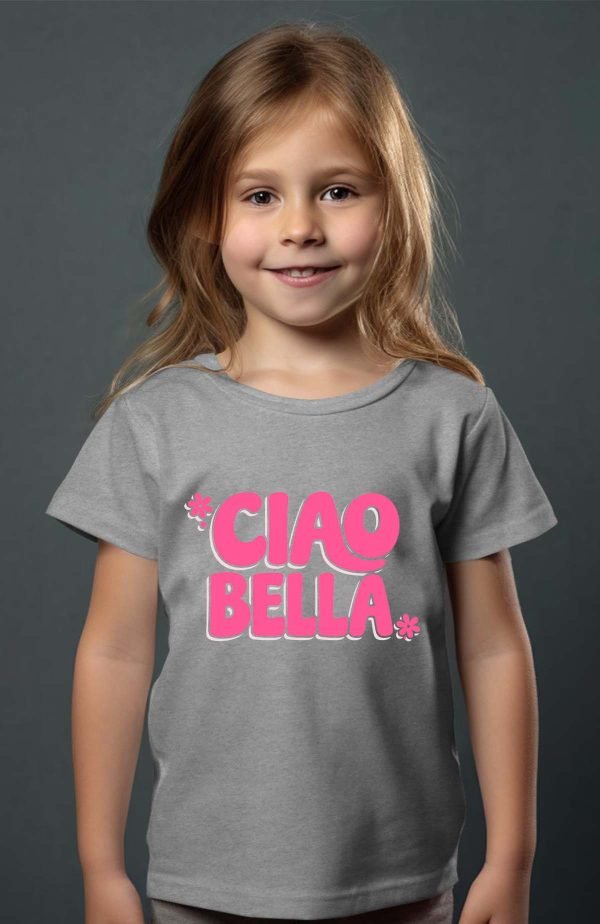 T-shirt Fille en Gros | Ciao Bella star