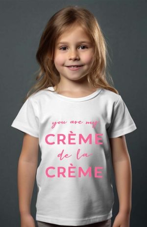 Creme de la creme – Tshirt Fille – Blanc