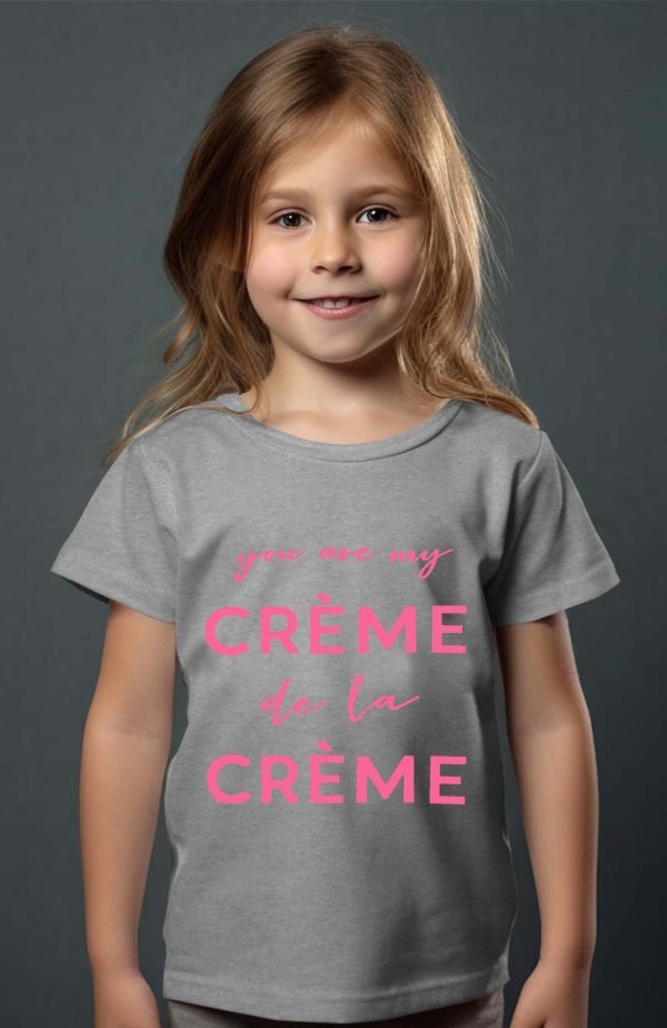 T-shirt Fille en Gros | Creme de la creme