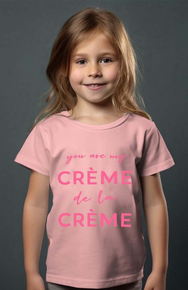 T-shirt Fille en Gros | Creme de la creme