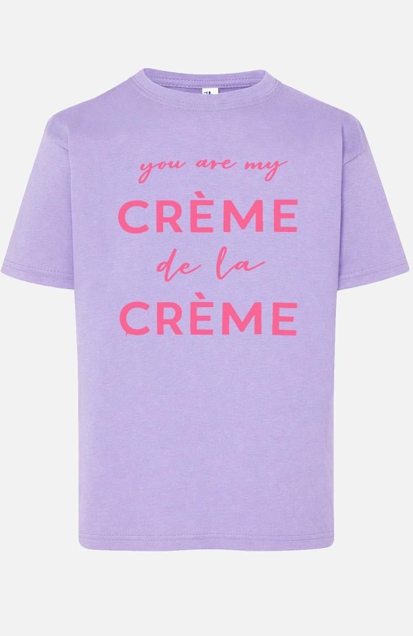 T-shirt Fille en Gros | Creme de la creme
