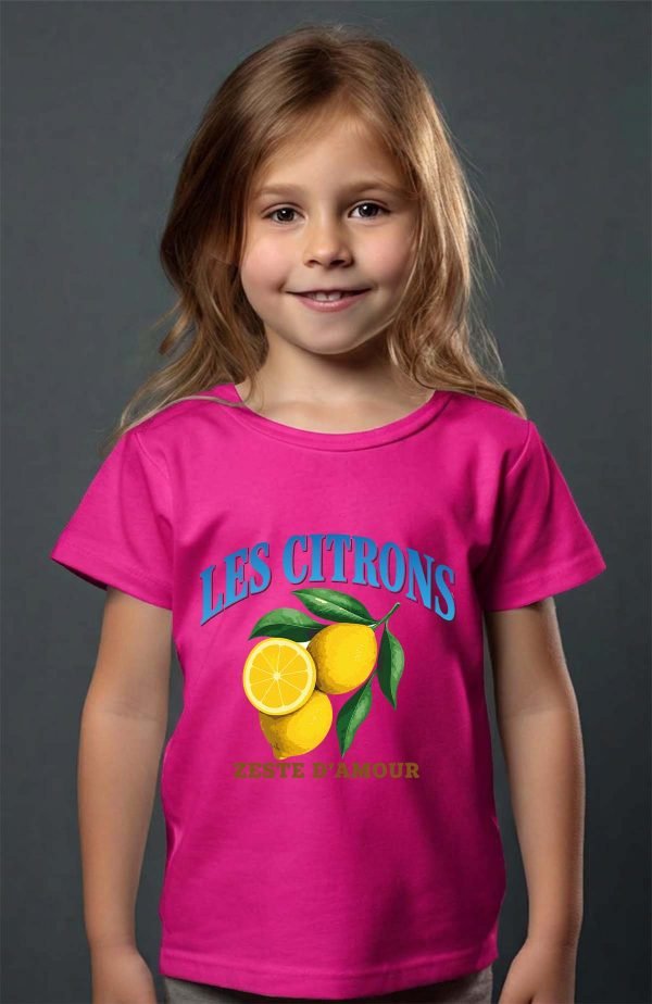 T-shirt Fille en Gros | Dolce Citron