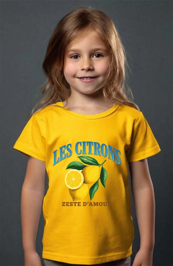 T-shirt Fille en Gros | Dolce Citron